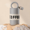 CafeLoop™ Compact 460ml Insulated Coffee Bottle — 304 Stainless, 6–12h