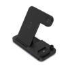 4-in-1 Wireless Charging Station with QC3.0 Fast Charge (Black/White)