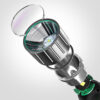 TrailSpark™ Compact Rechargeable Headlamp & Lighter — Compass-Head, Waterproof Tube