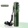 TrailSpark™ Compact Rechargeable Headlamp & Lighter — Compass-Head, Waterproof Tube