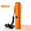 TrailSpark™ Compact Rechargeable Headlamp & Lighter — Compass-Head, Waterproof Tube