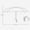 MiniShade™ Women Pocket UV Umbrella — Ultra-Compact, Foldable (with Card Holder Case)