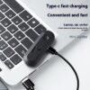 TungstenCoil™ Compact USB Lighter — Rechargeable Windproof (Mini, Gift-Ready)
