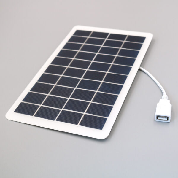 RayPad™ 5V Solar Phone Charger — 5W / 7.5W Panel with 2A Regulator (USB)