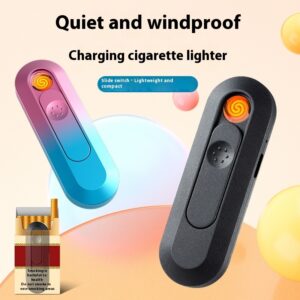 TungstenCoil™ Compact USB Lighter — Rechargeable Windproof (Mini, Gift-Ready)