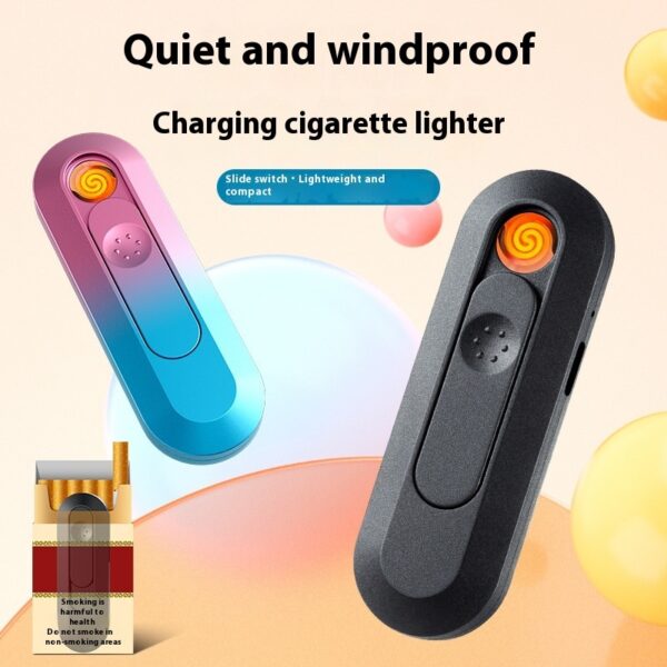 TungstenCoil™ Compact USB Lighter — Rechargeable Windproof (Mini, Gift-Ready)