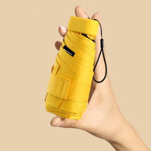 MiniShade™ Women Pocket UV Umbrella — Ultra-Compact, Foldable (with Card Holder Case)