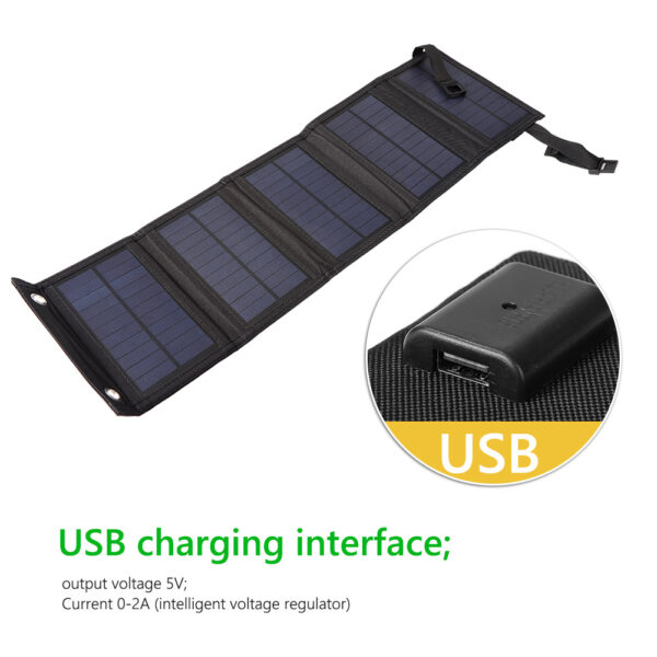 SunVolt™ Foldable Outdoor Solar Power Bank – Portable USB 5V Charger (20W / 80W Options)