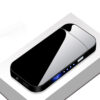 Arc Lighter™ Compact USB Rechargeable Double-Arc Lighter — Zinc Alloy (PVD Ice Finish)