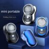 NanoShave™ Compact Mini Electric Shaver — Type-C, LCD, 3W