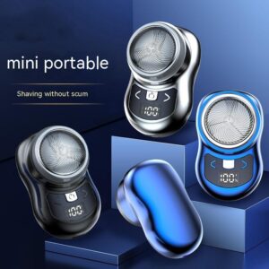 NanoShave™ Compact Mini Electric Shaver — Type-C, LCD, 3W