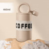 CafeLoop™ Compact 460ml Insulated Coffee Bottle — 304 Stainless, 6–12h