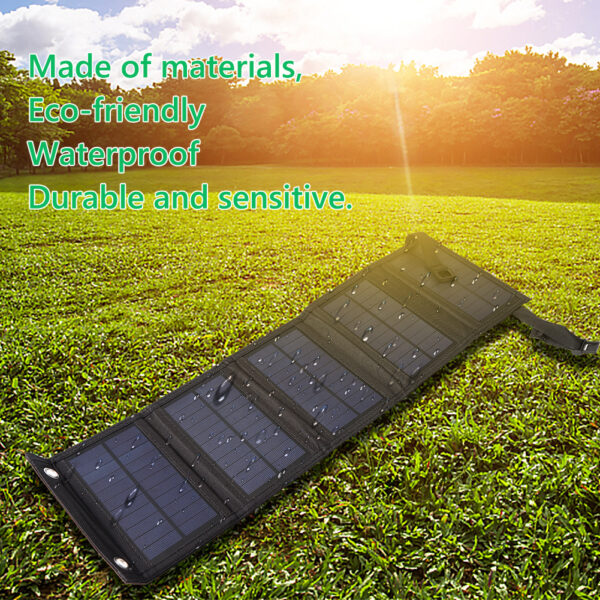 SunVolt™ Foldable Outdoor Solar Power Bank – Portable USB 5V Charger (20W / 80W Options)