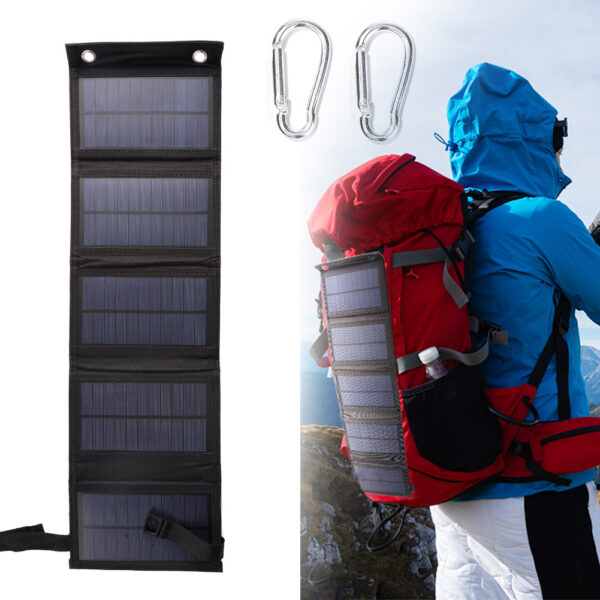 SunVolt™ Foldable Outdoor Solar Power Bank – Portable USB 5V Charger (20W / 80W Options)