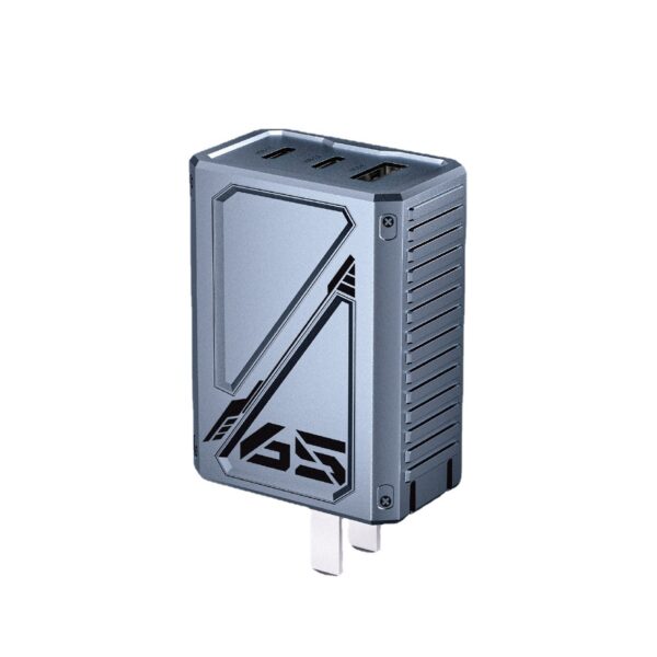 Wekome CoreCharge™ 65W Fast Phone/PC Charger — 2×USB-C + USB-A